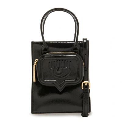 Immagine di Chiara Ferragni Range Eyelike Pocket Sketch Borsa a mano, Donna, Taglia: One Size, Black