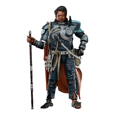 Immagine di Star Wars Hasbro The Black Series, Saw Gerrera, Action Figure collezionabile in Scala da 15 cm Ispirato al Film Rogue One Story, per Bambini e Bambine dai 4 Anni su, Multicolore