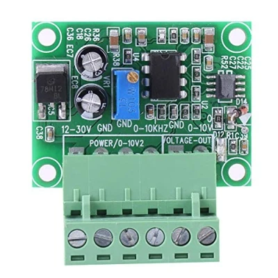 Immagine di Akozon convertitore da frequenza a tensione, tensione 0 10Khz 10V F/V Modulo digitale ad analogico per PLC e di