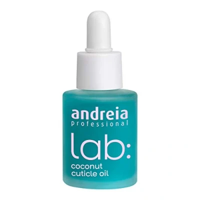 Immagine di Andreia Professional Olio per Cuticole di Cocco LAB Trattamenti Unghie Deboli e Danneggiate Secche, Fragili Ruvide Formula Leggermente Profumata con 10,5 ml