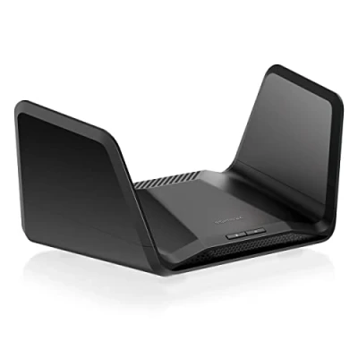 Immagine di NETGEAR Router Wi Fi 6E Nighthawk (RAXE300) Velocità Gigabit wireless tri band AXE7800 (fino a 7,8 Gbps) Nuova banda da 6 GHz 8 stream, 175 m² di copertura, 40 dispositivi