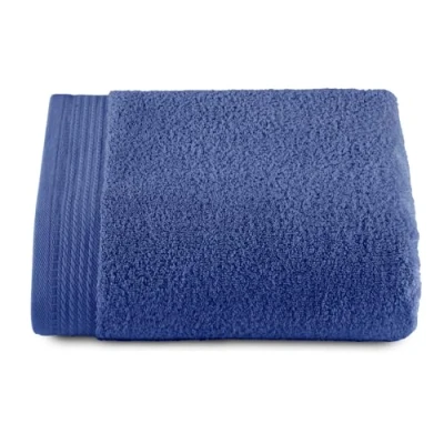 Immagine di RIZO Top Towel Set di 1 asciugamano da doccia, asciugamani bagno, 100% cotone pettinato, 600 g/m2, misura 70 x 140 cm, blu