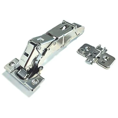Immagine di Cerniera con grande apertura 155 Blum Clip Top Blumotion base 3 pezzi