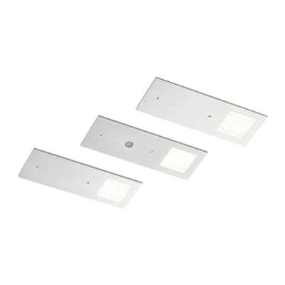Immagine di Lampade per mobili &#039;Nortra&#039; dimmerabile (Moderno) colore Grigio, in Alluminio ad es. Soggiorno &amp; Sala da pranzo (3 luci, lampadina inclusa) di Arcchio Lampadine basamento