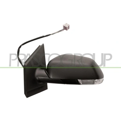 Immagine di Specchio retrovisore esterno Prasco VG0227314 Sx nero elettrico termico, regolabile dall&#039;interno VOLKSWAGEN: Polo IV Hatchback