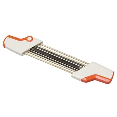 Immagine di MULTIM, Affilatrice per motoseghe Stihl, compatibile con motosega Stihl 3/8 P, 2 in 1, affilatura semplice, da 4,0 mm