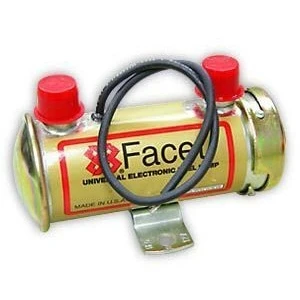 Immagine di Facet 1x 476459 Parte Superiore d&#039;Argento Competition Cilindrico Pompa del Carburante (STC505)