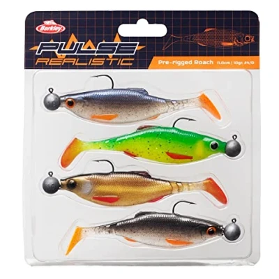 Immagine di Berkley Pulse Realistic Roach Prerigged 7cm Shads