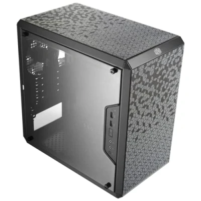 Immagine di Cooler Master Masterbox Q300L, Mini Tower Case Matx Con Visione Completa Pannello Laterale, ‎Nero
