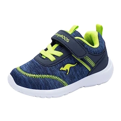Immagine di KangaROOS Unisex Bambini Ky Chummy Ev Scarpe da Ginnastica, Dk Navy Lime, 26 EU