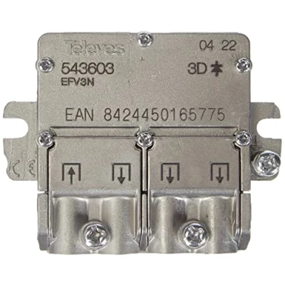 Immagine di Televes 543603 Mini Splitter 5 2400mhz easyf 3d 8,5/7,5db