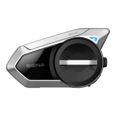 Immagine di Sena 50S sistema di comunicazione Bluetooth con interfaccia Jog Dial e Sound by Harman Kardon tecnologia Mesh Intercom altoparlanti microfono premium, Confezione doppia
