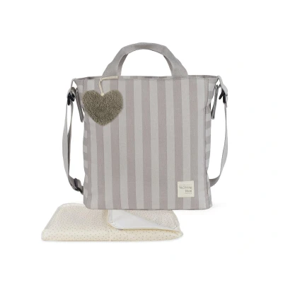 Immagine di Borsa Cambio con Fasciatoio Sintra Beige Personalizzabile
