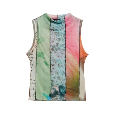 Immagine di Desigual ARTY Camicetta, Donna, Taglia: Large, Multi coloured