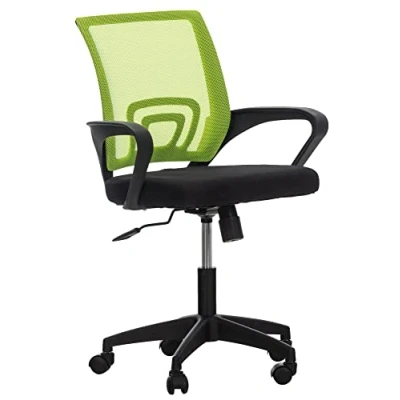 Immagine di CLP Sedia Da Ufficio Auburn Con Ruote I Poltroncina Girevole E Regolabile In Rete Traspirante Schienale Ergonomico, Colore:verde