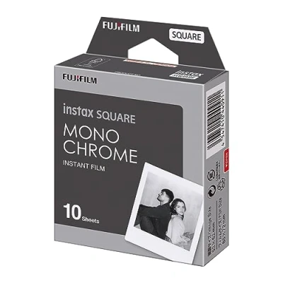 Immagine di Fujifilm Instax SQUARE MONOCHROME WW 1 Pellicola per stampe istantanee Nero/Bianco