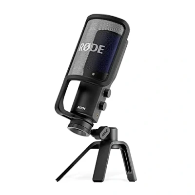 Immagine di RØDE NT USB+ Microfono USB di Qualità Professionale per la Registrazione Audio Eccezionale Direttamente su Computer o Dispositivo Mobile