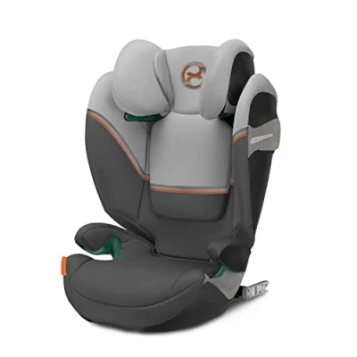 Immagine di CYBEX Gold Seggiolino Solution S2 i Fix, Per Auto Con e Senza ISOFIX, 100 150 cm, Bambini da circa 3 a 12 Anni (15 50 kg), Lava Grey