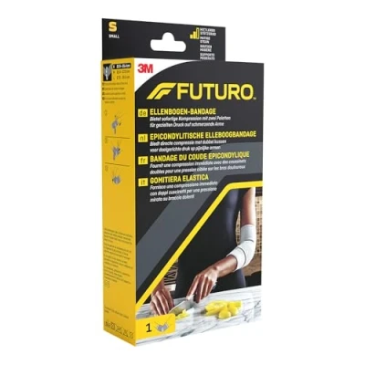 Immagine di FUTURO FUT47861 classico gomito fasciatura, da indossare su entrambi i lati, formato S, 22, 0 a 24, 5 centimetri