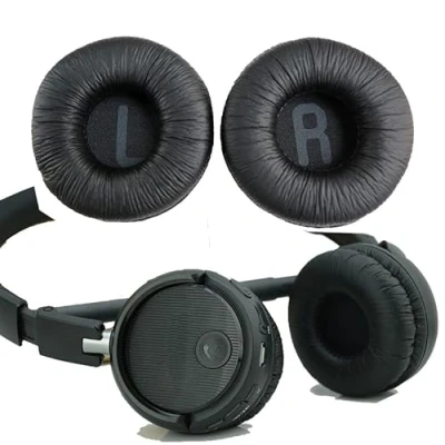 Immagine di V MOTA Auricolari compatibili con cuffie Philips SHB5500KB SHB3060 SHB8850NC/27, paraorecchie di ricambio per riparazione (1 paio)