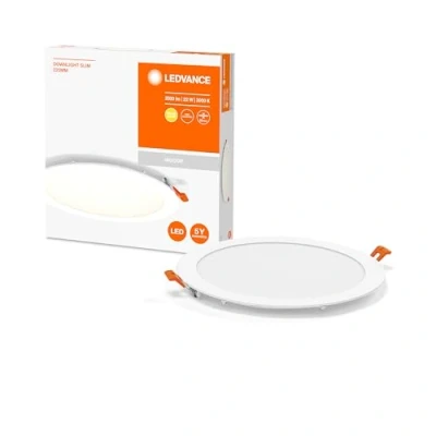 Immagine di LEDVANCE 4058075573093 RECESS SLIM DOWNLIGHT Lampada LED da incasso ERP: E (A G) (monocolore) 22 W Bianco
