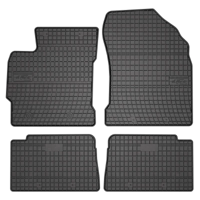 Immagine di FROGUM 0807 Set tappetino Gomma anteriore e posteriore 4 nero Su misura TOYOTA: Auris Hatchback