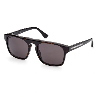 Immagine di Lunettes De Soleil Web We0325 Col. 56a Hommes Carré Havana