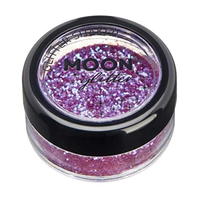 Immagine di Miscelatori per Glitter iridescente della Moon 100% Cosmetico viso, corpo, unghie, capelli e labbra 5gr Viola