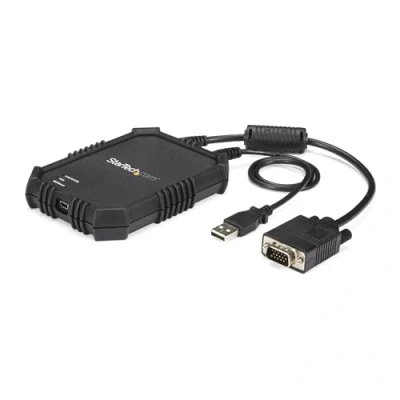 Immagine di StarTech.com Adattatore crash cart portatile per PC con alloggio robusto, Console KVM USB trasferimento di file e Acquisizione Video