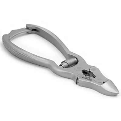 Immagine di Blizzard Cantilever PICCOLE Tagliaunghie Pinzetta Professionale Pedicure Taglio Strumento 12cm acciaio inox tedesco Cilindro Molla Pinze approvato CE Piedi Cura Accessori con regalo omaggio custodia