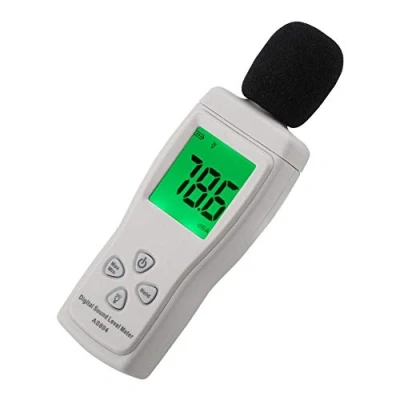 Immagine di Fonometri 30 130 dBA Misuratore di Livello Sonoro Digitale ad Alta Precisione con Sensore Intelligente