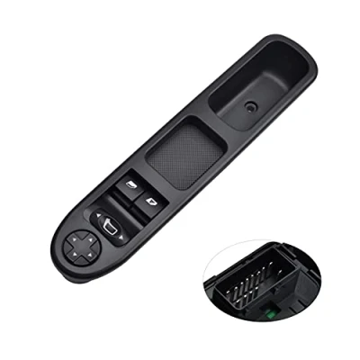 Immagine di Pulsantiera per 207 CC 6554.QC, KASturbo Elettriche Interruttore Alzacristalli C3 6554QC Anteriore Sinistro