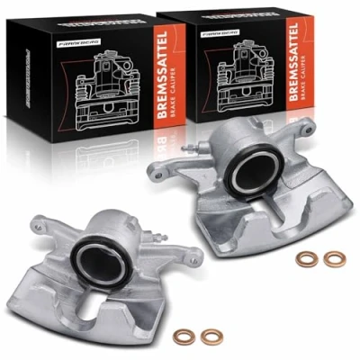 Immagine di Frankberg 2x Pinze freno Anteriore Compatibile con A3 2012 2017 Octavia III 2021 Superb 2015 Golf P.a.s.s.a.t 2014 Sostituisci# 8V0615123A