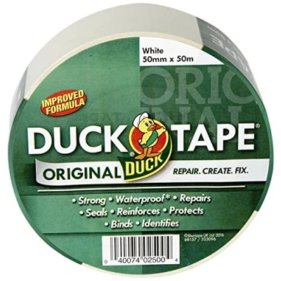 Immagine di Duck tape nastro in tessuto originale, bianco, 260127