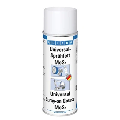 Immagine di WEICON Grasso Universale Spray al MoS2 400 ml Resistente ad alte pressioni