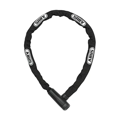 Immagine di ABUS Steel O Chain 5805K Lucchetto per bicicletta in acciaio Livello di sicurezza 5 75 cm Nero