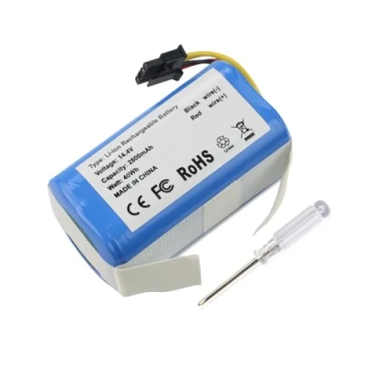 Immagine di ANTIEE 2800mAh Vacuum Cleaner Batteria per AIRROBO P10 Aspirapolvere di ricambio Battery 14.4V Sweeper Robot domestico