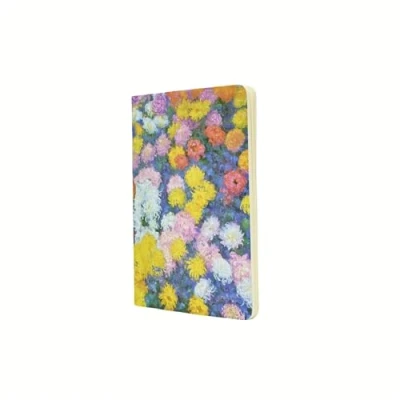 Immagine di Paperblanks Monet&#039;s Chrysanthemums A5 Dot Grid Softcover Cahier Journals, 80pg, 100GSM by (Monet&#039;s Chrysanthemums)