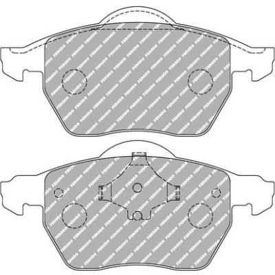 Immagine di FERODO RACING FCP1717H Kit pastiglie freno AUDI: A6 C6 Sedan, A4 B5 B6 VOLKSWAGEN: Passat GP Variant, Variant