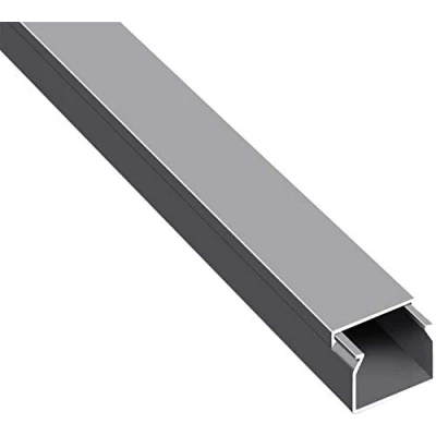 Immagine di CILSON Canalina autoadesiva da 20 m (40 x 40 mm (larghezza altezza), grigio)