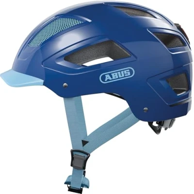 Immagine di ABUS Hyban 2.0 Casco da città Per uso quotidiano con calotta rigida in ABS uomo e donna Blu, Taglia L