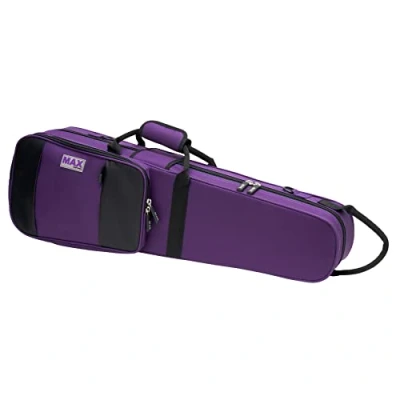 Immagine di Protec MX044PR MAX Custodia per violino 4/4, colore viola