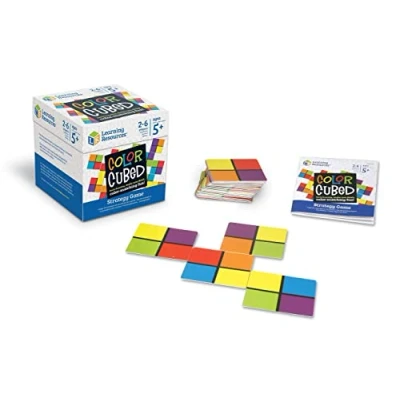 Immagine di Learning Resources Gioco di strategia con quadrati colorati