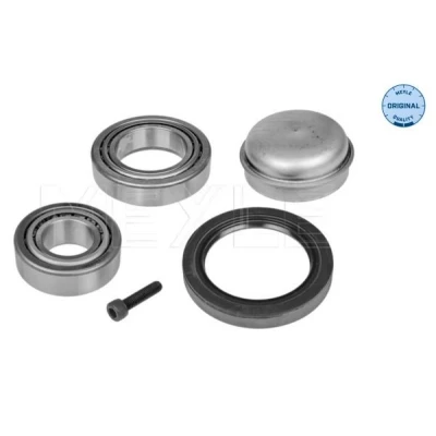 Immagine di MEYLE 014 098 0167 Kit Cuscinetto ruota Assale anteriore bilaterale con accessori ORIGINAL Quality 52 a rulli conici