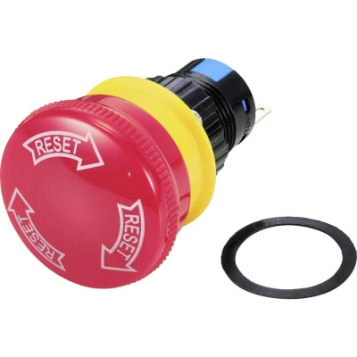 Immagine di TRU COMPONENTS Interruttore di emergenza 3A 1 Oeffner IP40 pezzo