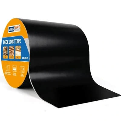 Immagine di ADHES Nastro Butilico Sigillante Impermeabile, 150mm x 15m, Resistente alle Intemperie per Travetti Deck, Ideale Piattaforme in Legno, Travi, Tetti