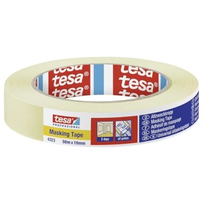 Immagine di tesa STANDARD 04323 00040 00 Nastro crespato tesakrepp® Beige (L x L) 50 m 19 mm 1 pz.