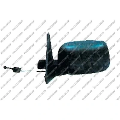 Immagine di Specchio retrovisore esterno Prasco RN9157004 Sx nero manuale regolabile convesso