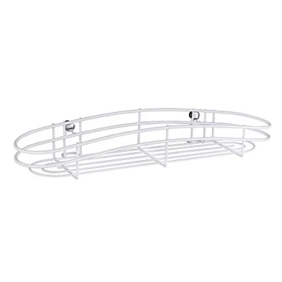 Immagine di Wenko 22821100 Maxi Ripiano &quot;Classic Plus in Acciaio, Bianco, 50 x 15 8.5 cm