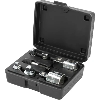 Immagine di KS TOOLS 918.0707 Serie di bussole maggiorazione / riduzione, Cricco 1/2, 1/4, 3/8, 3/4 Acciaio al cromo vanadio